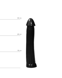 All Black AB30: Dildo, schwarz